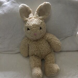 Charter Club Cream Plush Bunny Stuffed Animal